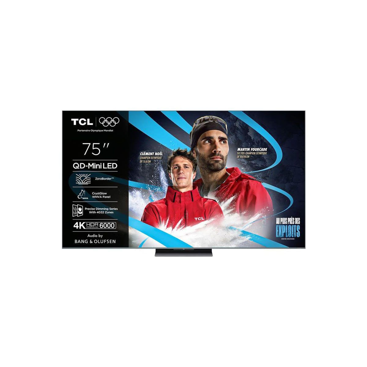 TCL TV Mini Led 75C9K 2025-75 pouces (189cm)