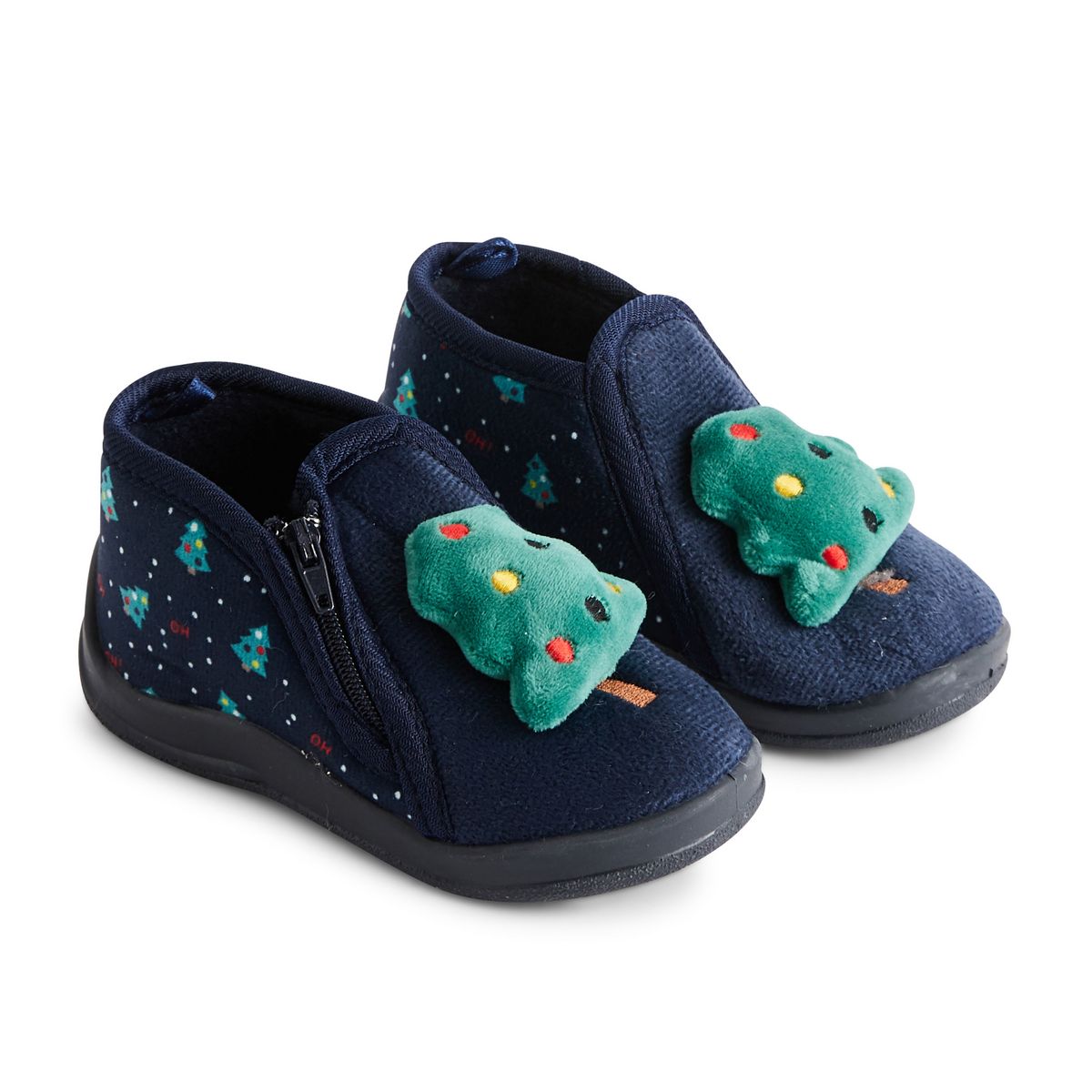 INEXTENSO Chaussons sapins de noël bébé garçon