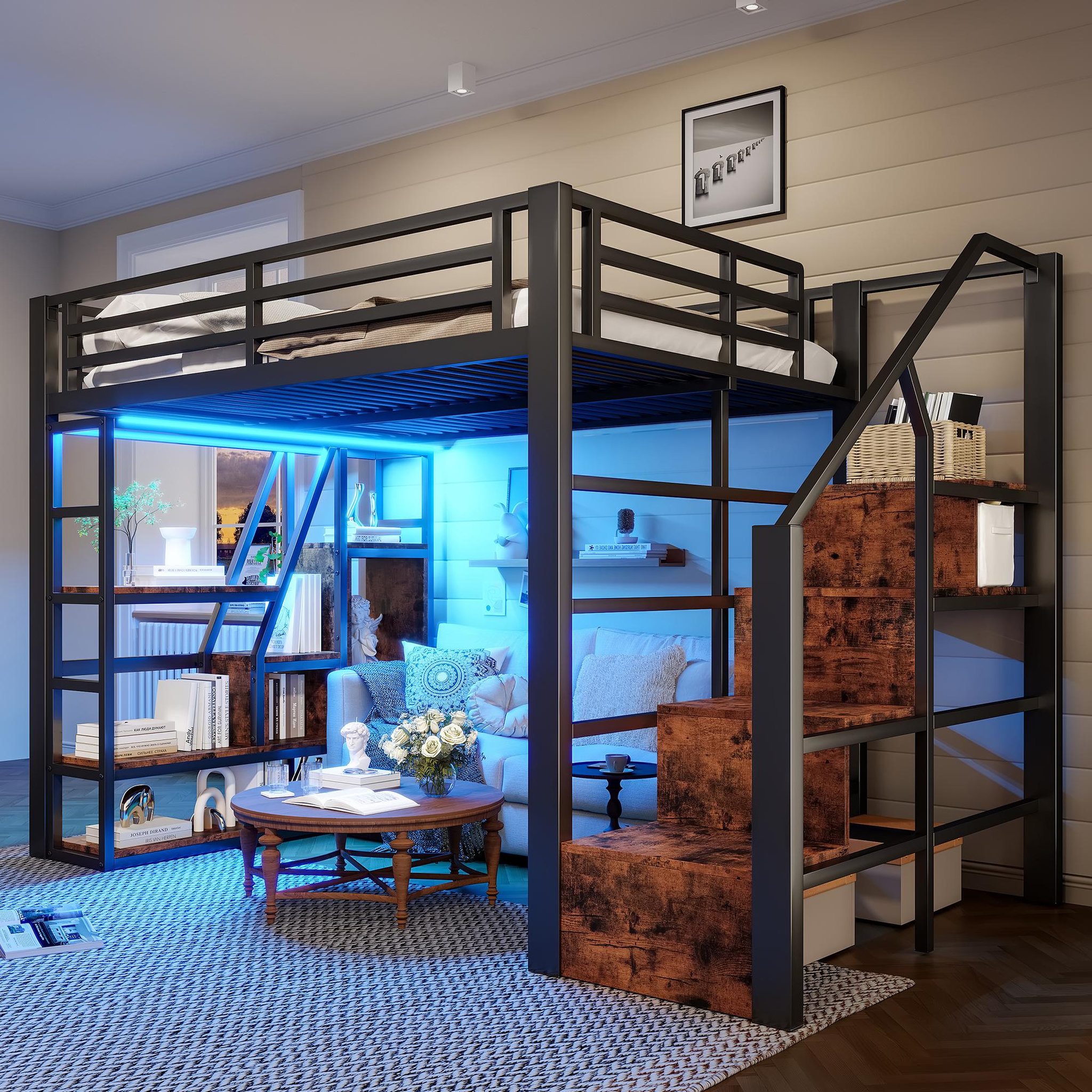 Voir la diapositive 4 : MERAX Lit mezzanine