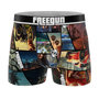 Voir la diapositive 5 : FREEGUN Lot de 3 boxers enfant This is America