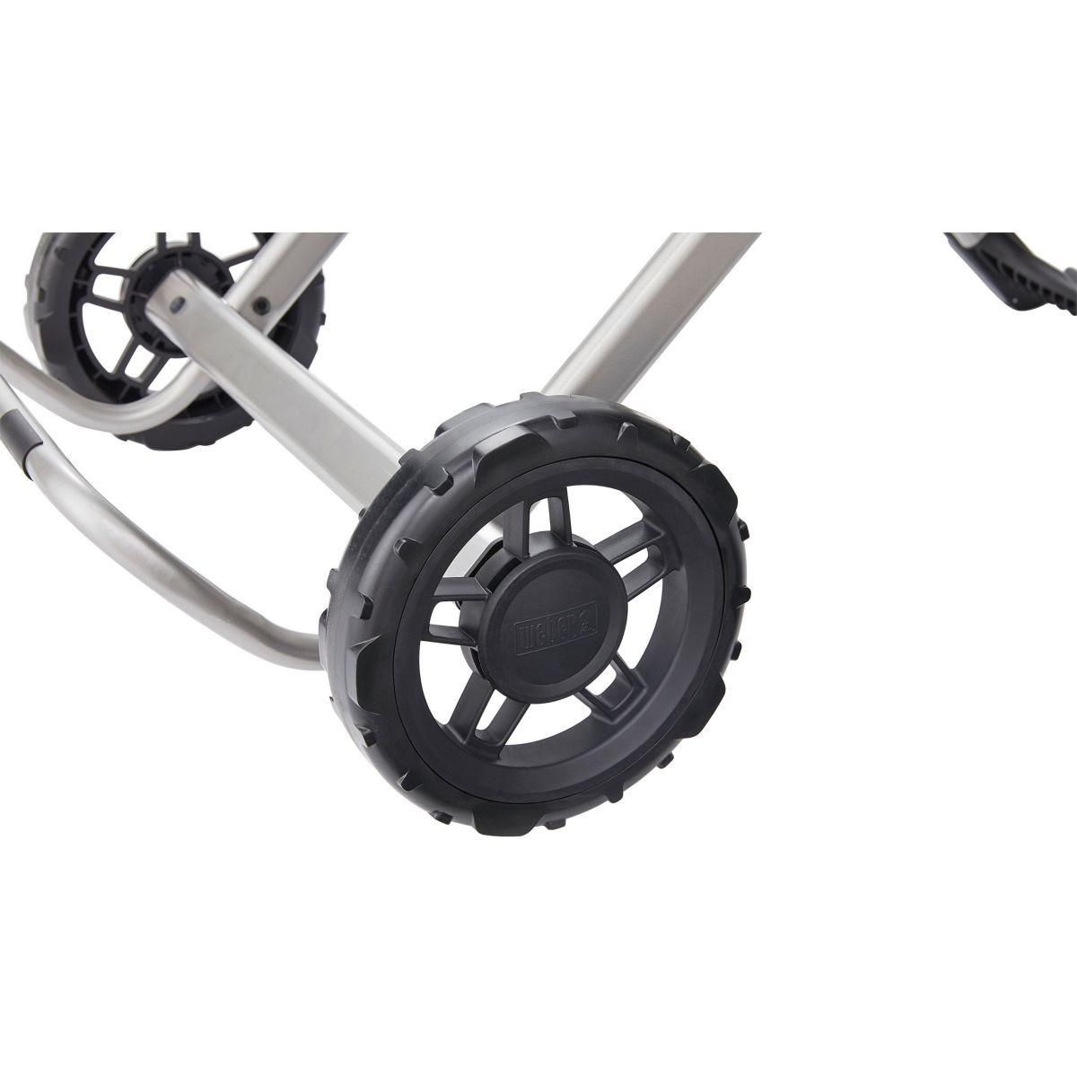 Weber Barbecue gaz Traveler Black sur chariot, 63.5x34.3 cmcm