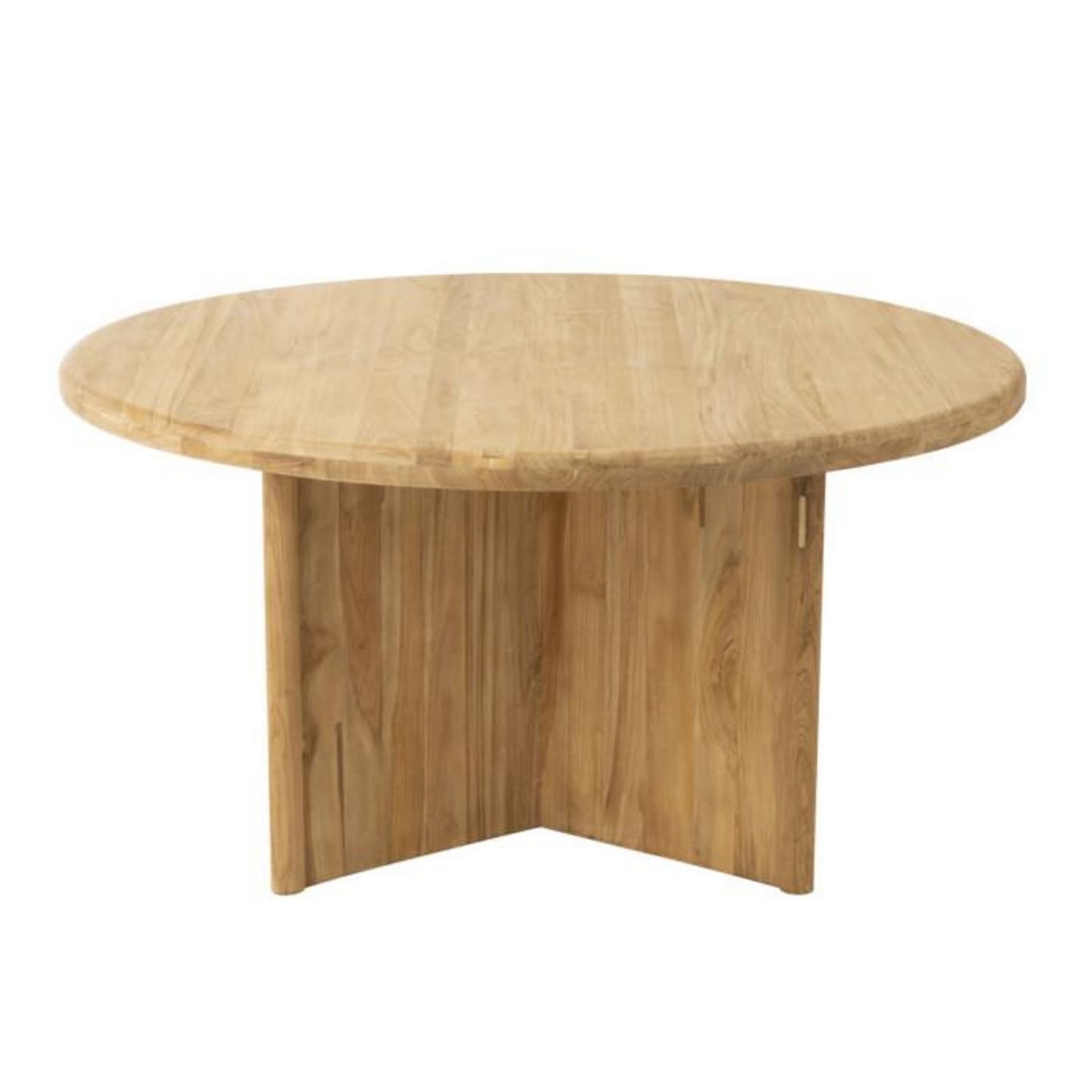 Paris Prix Table à Manger Ronde  Teck  150cm Naturel