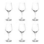 Voir la diapositive 1 : SECRET DE GOURMET Lot de 6 Verres à Vin  Olivia  35cl Transparent