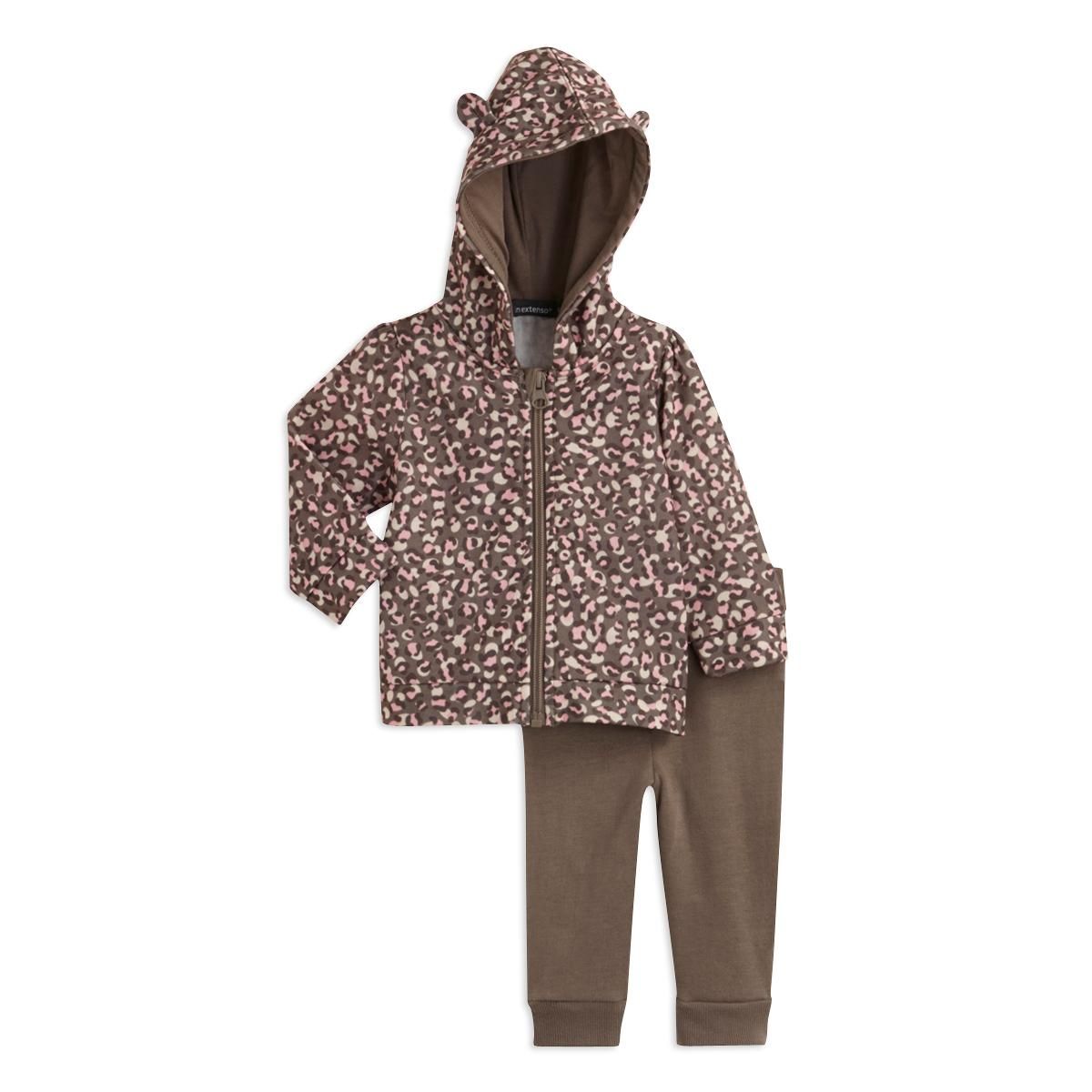 IN EXTENSO Sweat capuche et pantalon bébé