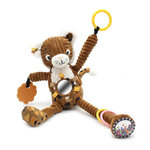 LES DEGLINGOS Peluche d activites nomade Speculos le tigre