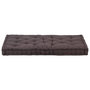 Voir la diapositive 2 : VIDAXL Coussin de plancher de palette Coton 120x80x10 cm Anthracite