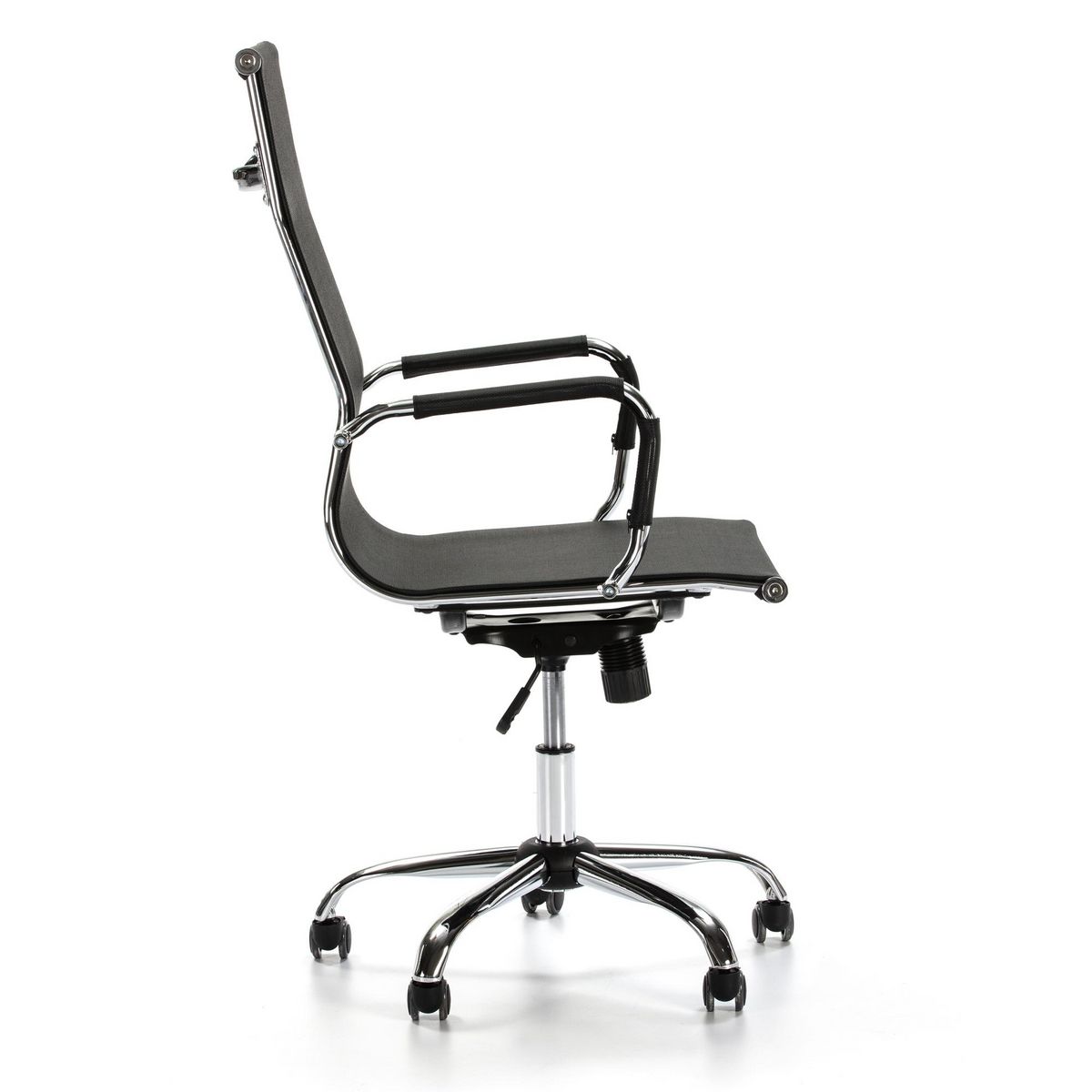 VS VENTA-STOCK Fauteuil de Bureau inclinable Slim, Hauteur réglable, Design Ergonomique