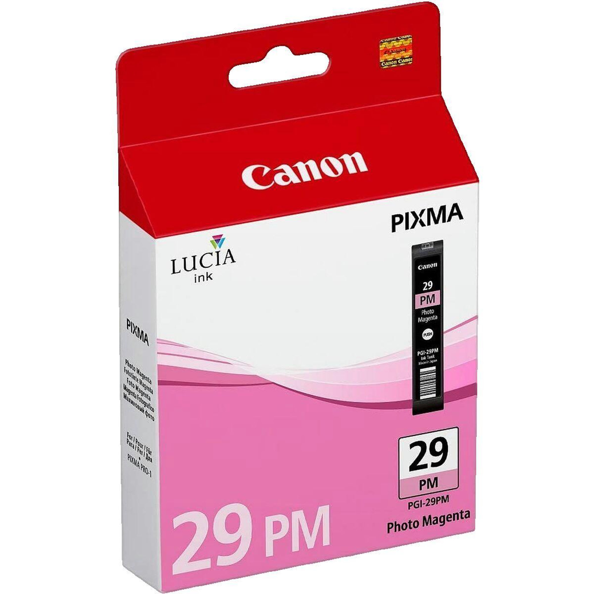 Voir la diapositive 2 : Canon Cartouche d'encre photo Canon PGI-29PM magenta