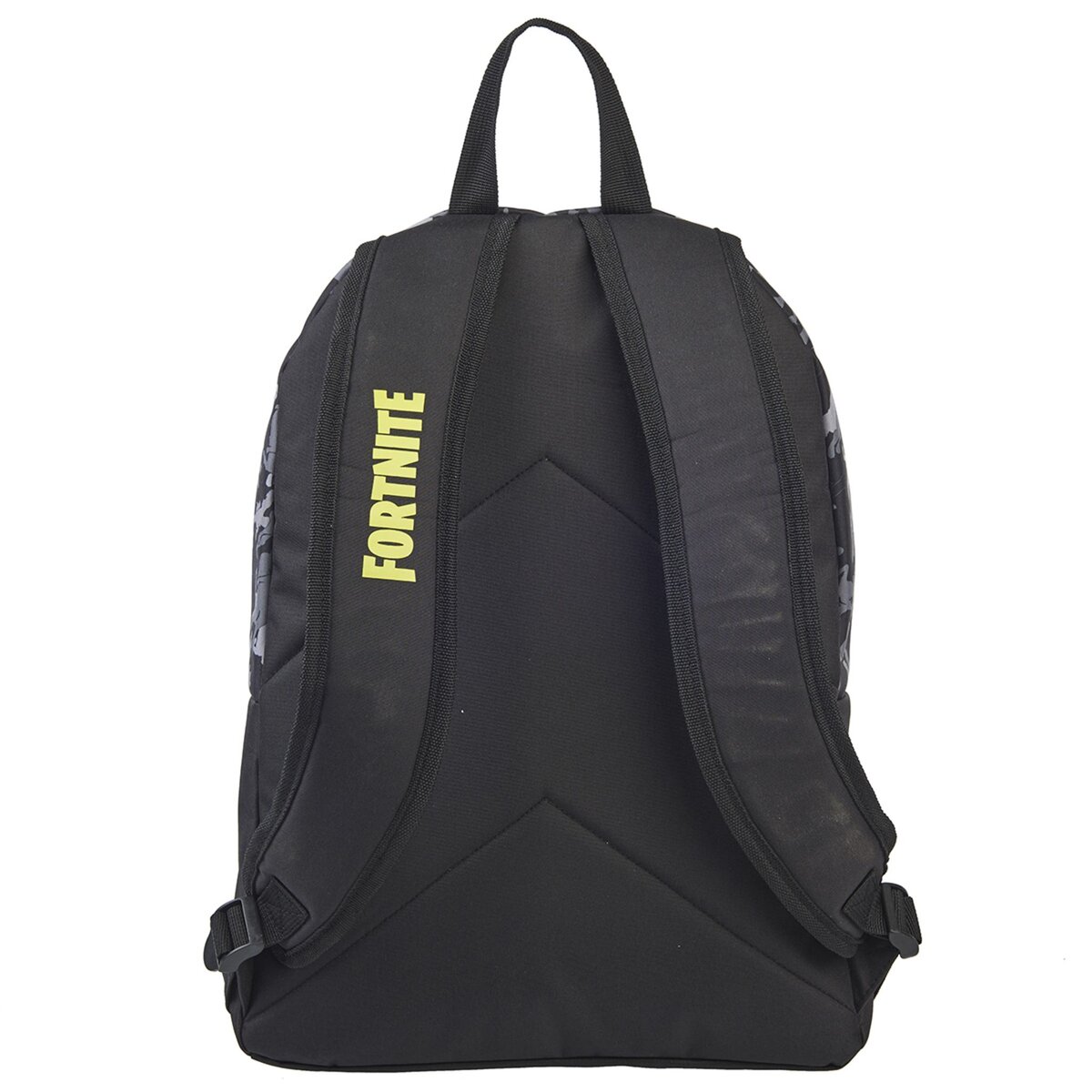 FORTNITE Sac à dos 1 compartiment noir à motifs caméo