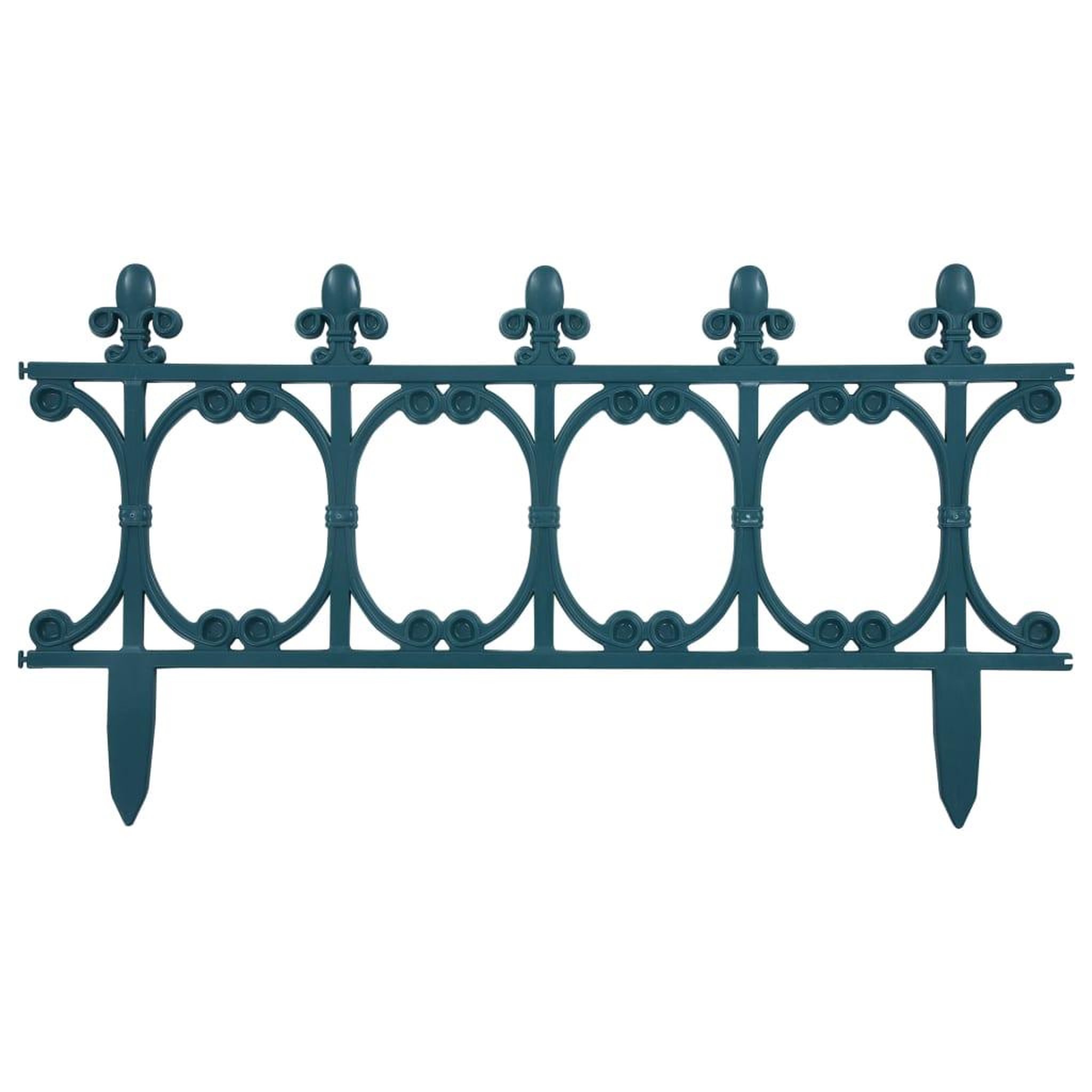 Voir la diapositive 3 : VIDAXL Bordures de jardin 16 pcs Vert 10 m PP