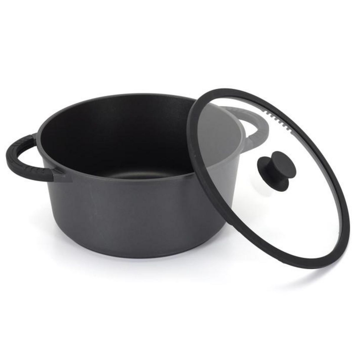 Paris Prix Faitout Aluminium  Fonte  28cm Noir