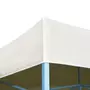 VIDAXL Tente de reception pliable 3x9 m Blanc casse