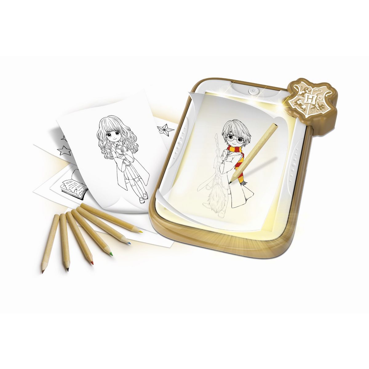 CLEMENTONI Tableau lumineux - Harry Potter