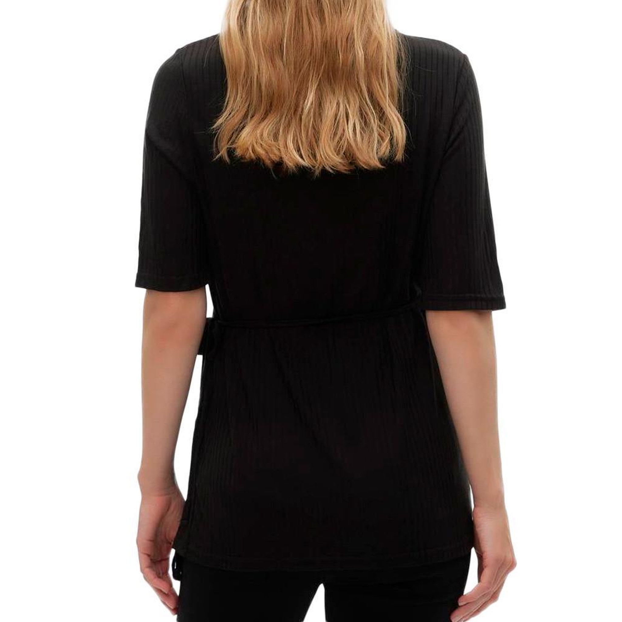 Voir la diapositive 5 : MAMALICIOUS Blouse noire femme mamalicious trinity