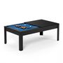 Voir la diapositive 1 : SOKKER Billard Américain convertible table 8 places KITBILL 7Ft - 226,5 x 126,5 x 80cm Plateau dînatoire et accessoires inclus - Noir