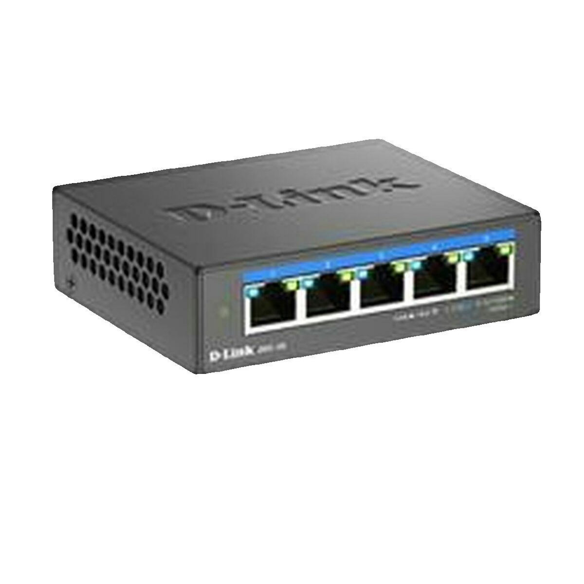 D-Link Switch réseau D-Link DMS 105 - non géré - 5 ports 10/100/1000/2.5G - Boîtier métallique compact