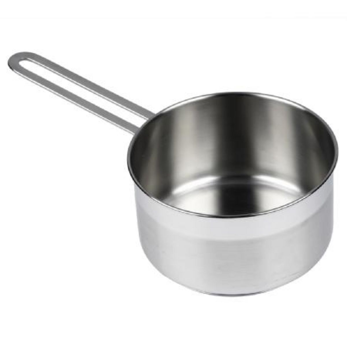 AUCHAN Casserole en inox fond forgé 18 cm