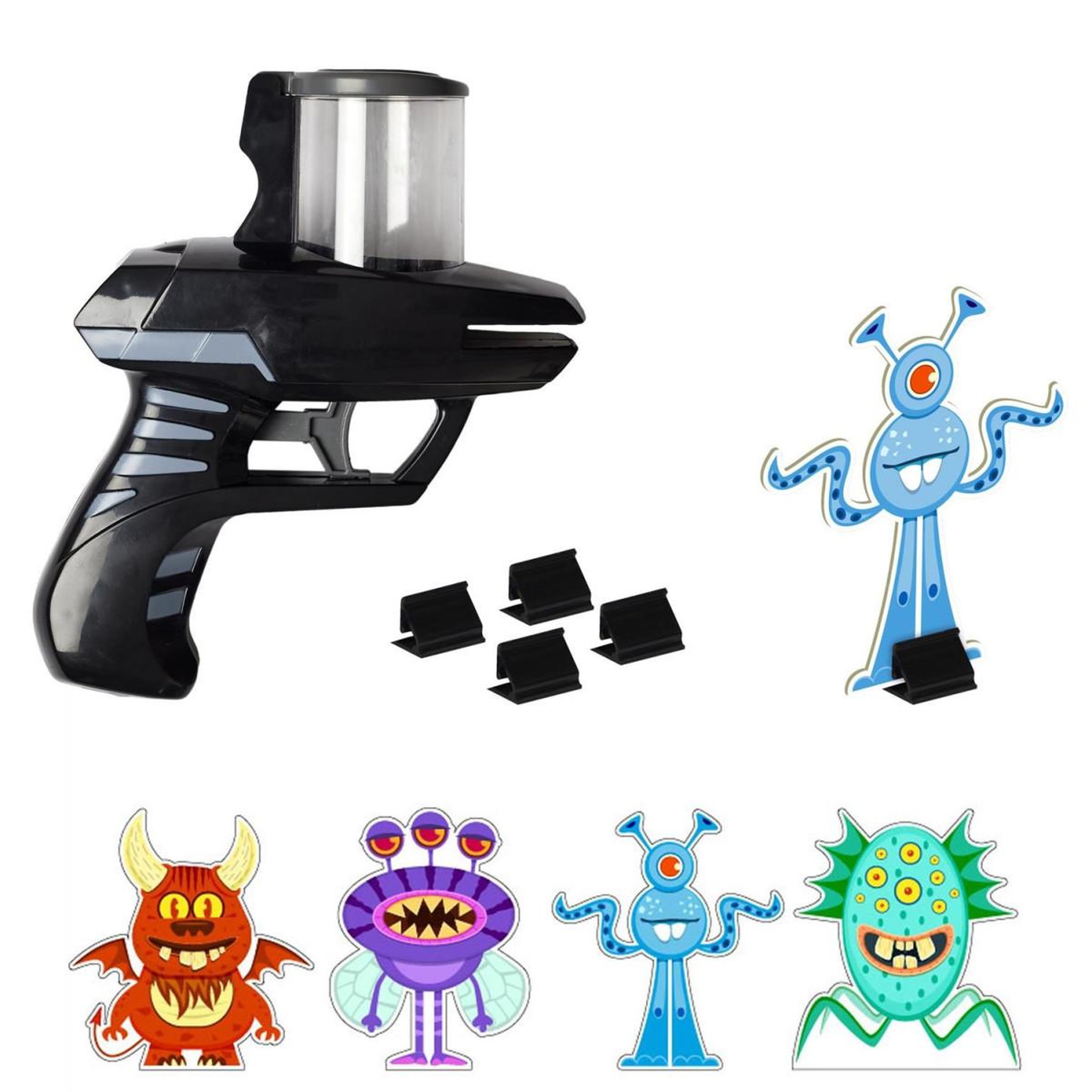 Jeux 2 momes Jeu Enfant  Tir Alien  18cm Multicolore