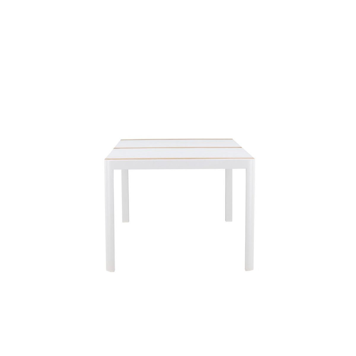 Paris Prix Table de Jardin en Teck  Togo  200cm Blanc