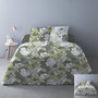 Voir la diapositive 4 : Dourev Housse de couette 240x220 Chika vert + 2 taies