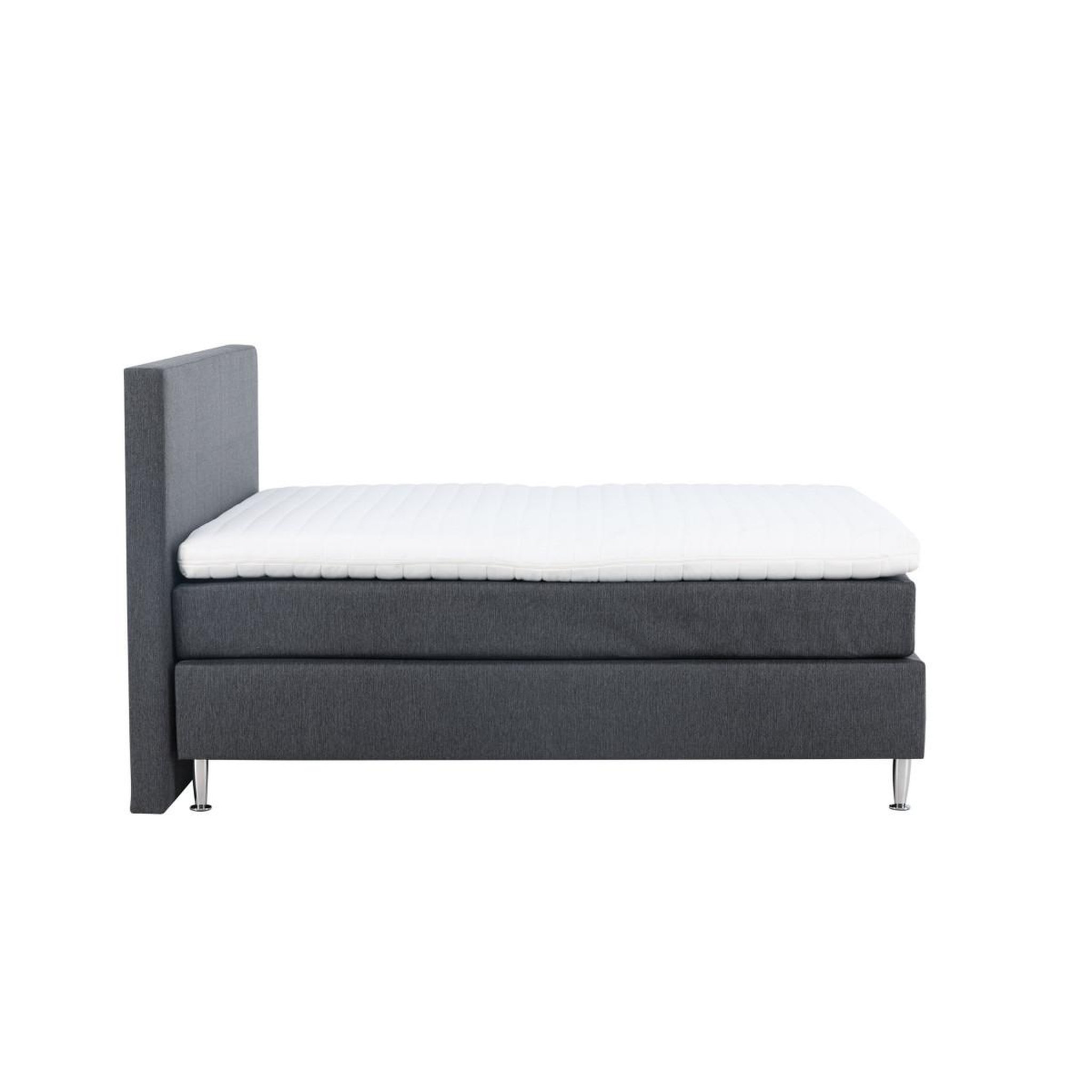 Voir la diapositive 2 : Paris Prix Lit adulte design  toledo  180x200cm gris foncé