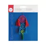 Rayher Kit DIY Attrape-rêves coloré (rouge, bleu, vert)