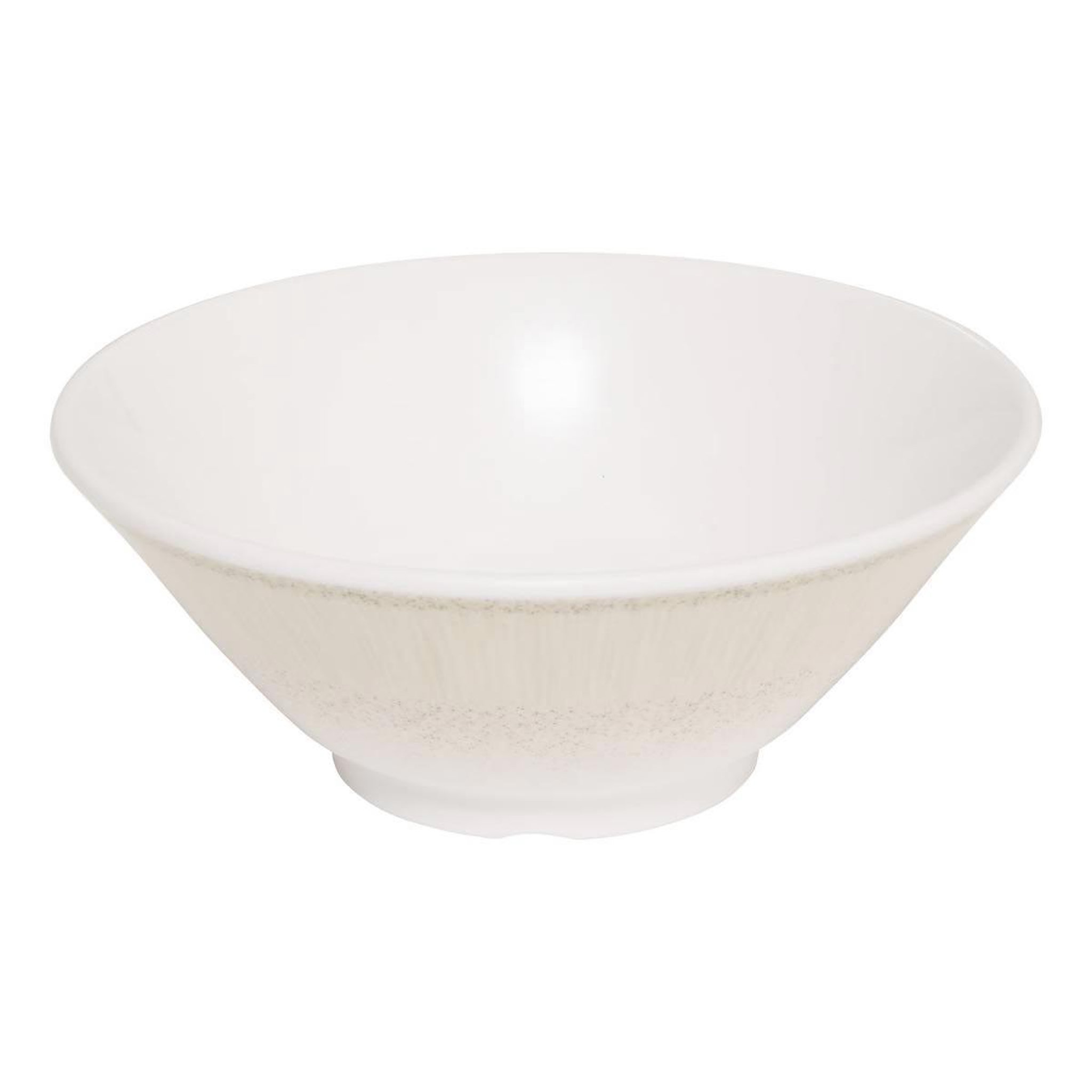 SECRET DE GOURMET Saladier en mélamine  solène  18cm beige