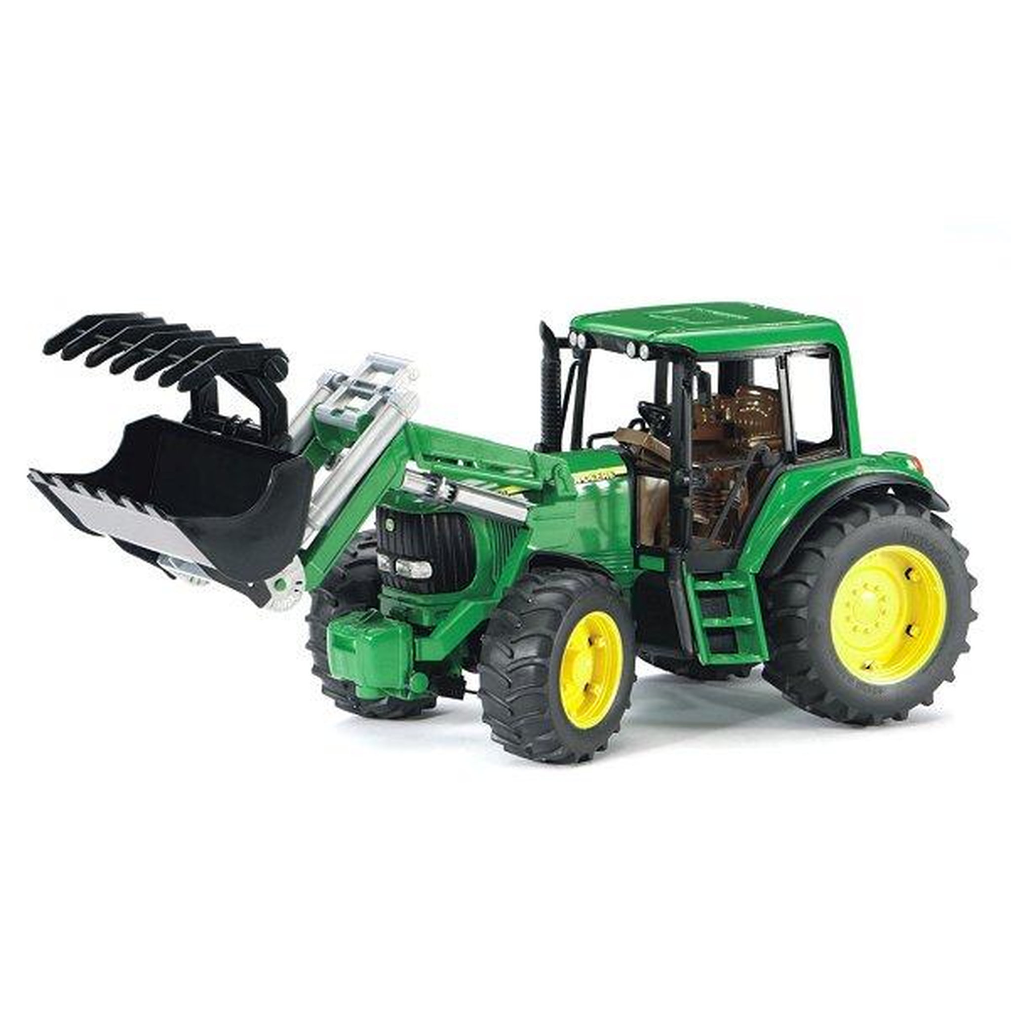 Bruder Tracteur John Deere 6920 avec fourche