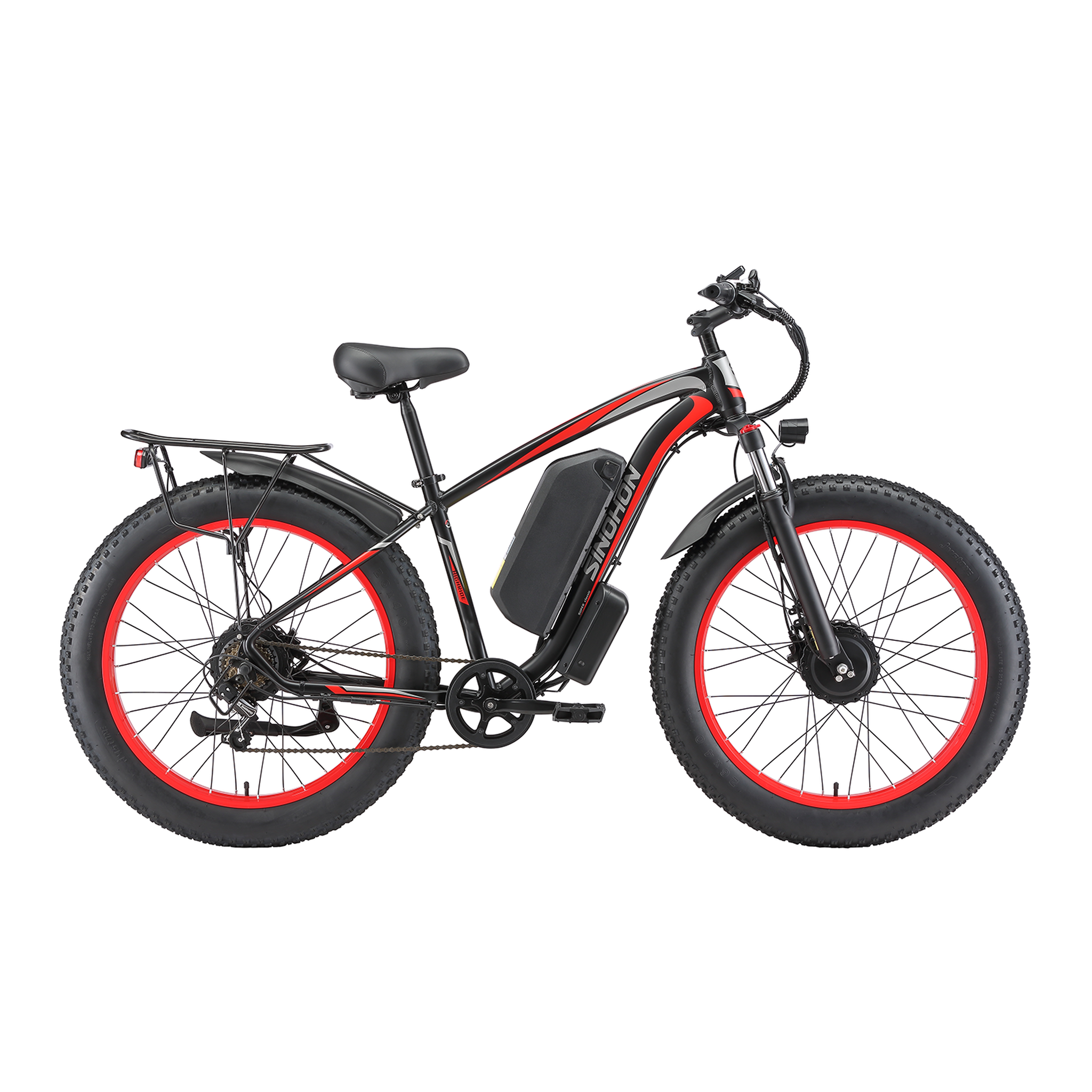 Voir la diapositive 1 : SINOHON Vélo électrique double moteur sinohon x26