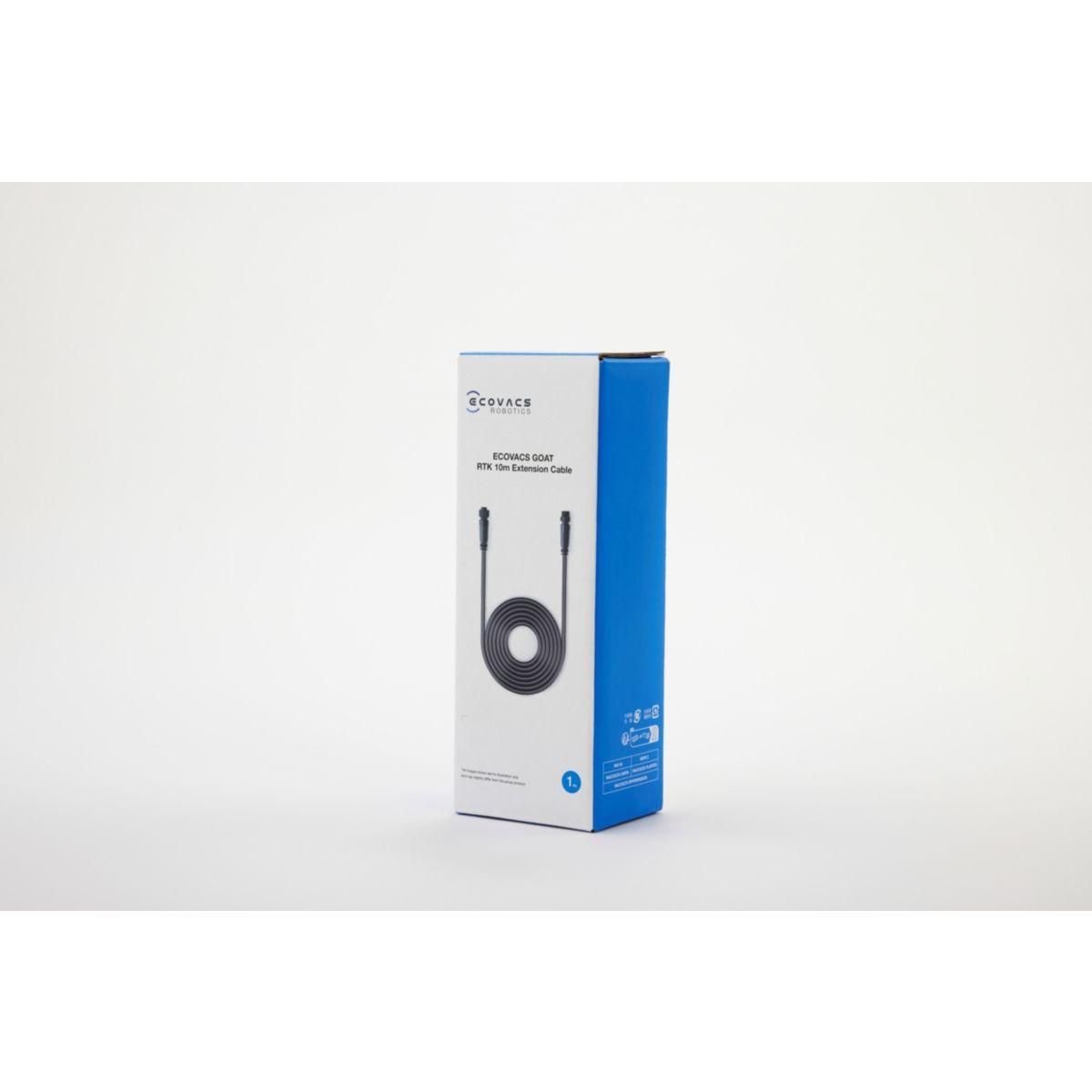 ECOVACS Câble extension Ext. d'alim. 10m pour balise RTK Goat