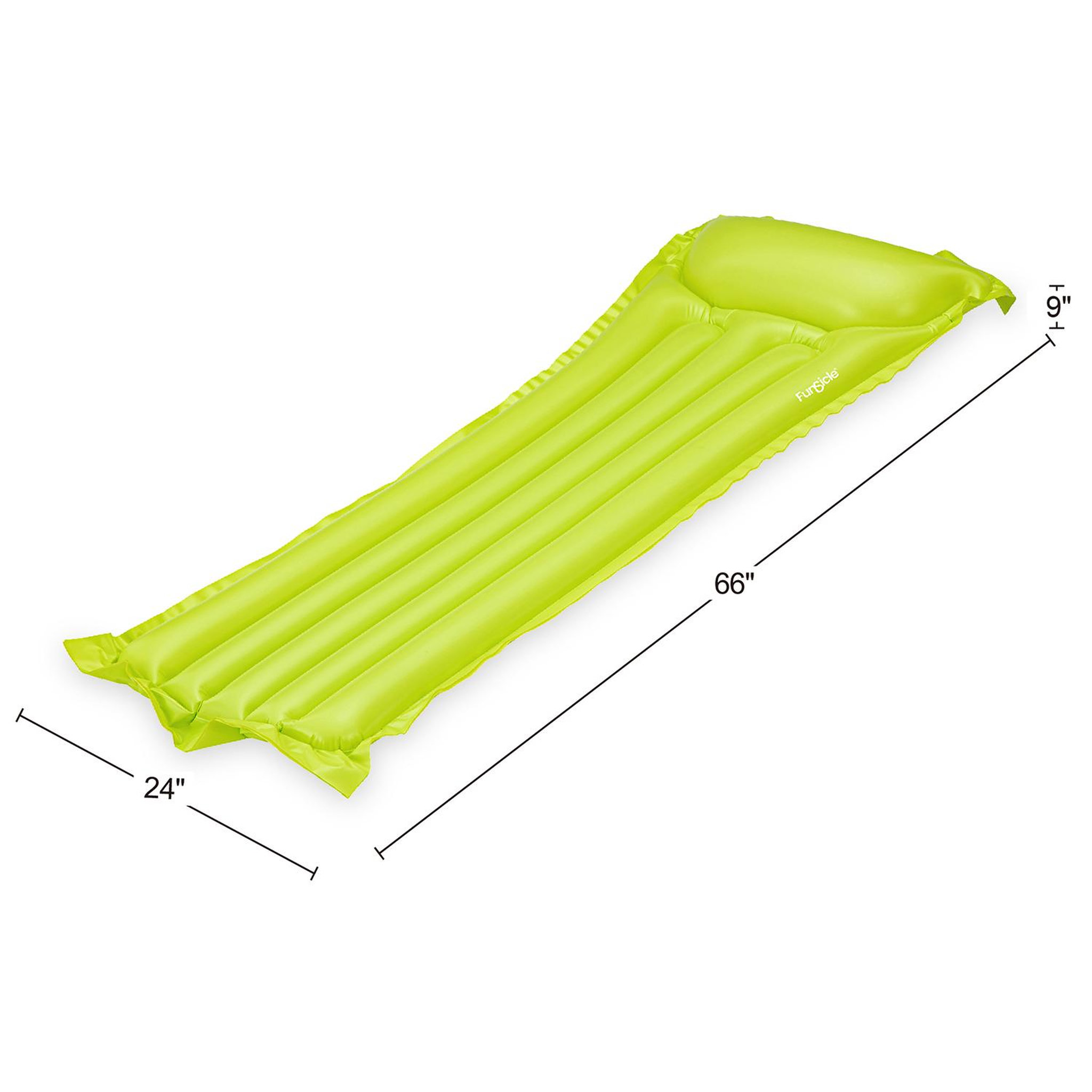 Voir la diapositive 4 : FUNSICLE Matelas eezy breezy funsicle pour piscine  168x61x23cm
