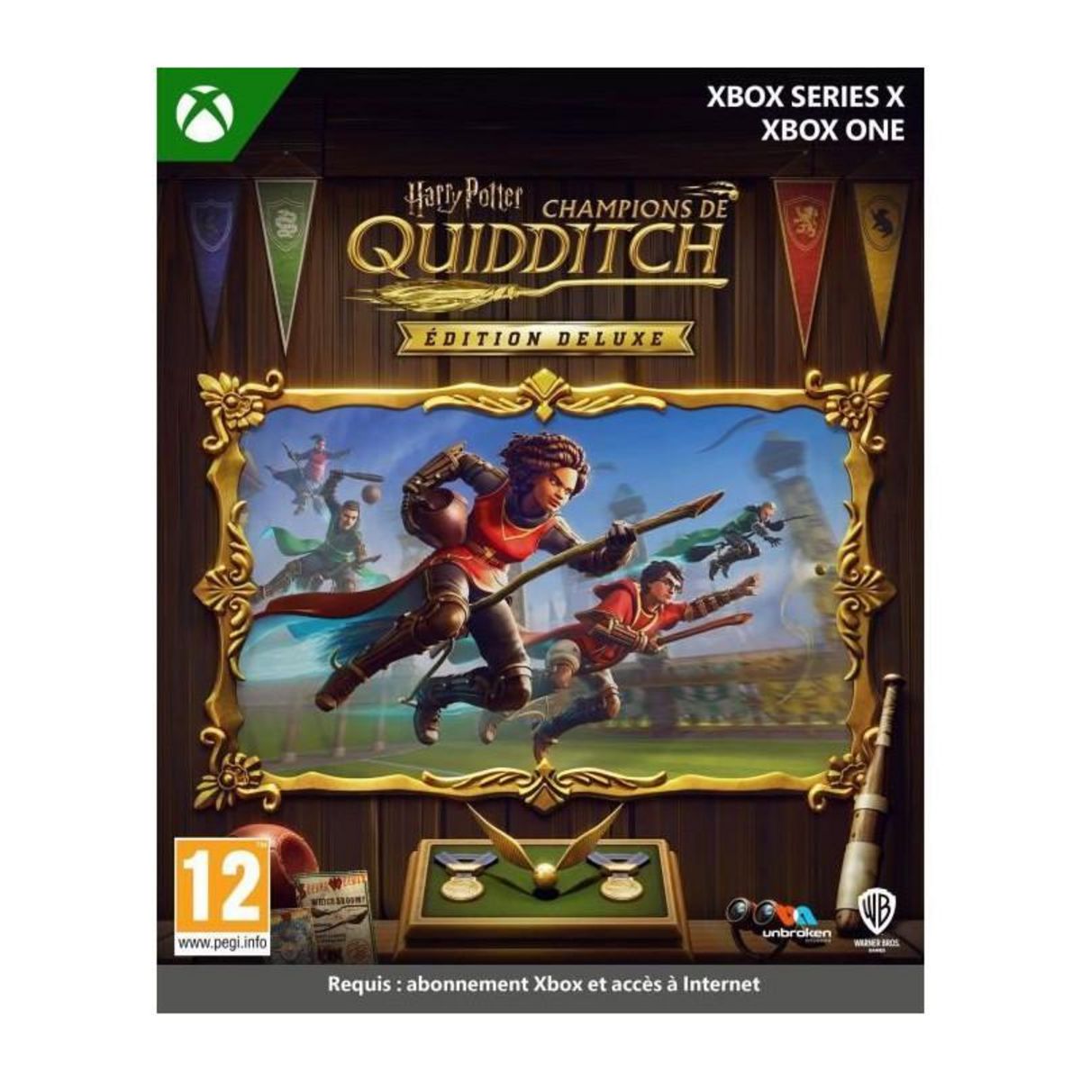 WARNER GAMES Harry Potter : Champions de Quidditch - Jeu Xbox Series X - Edition Deluxe