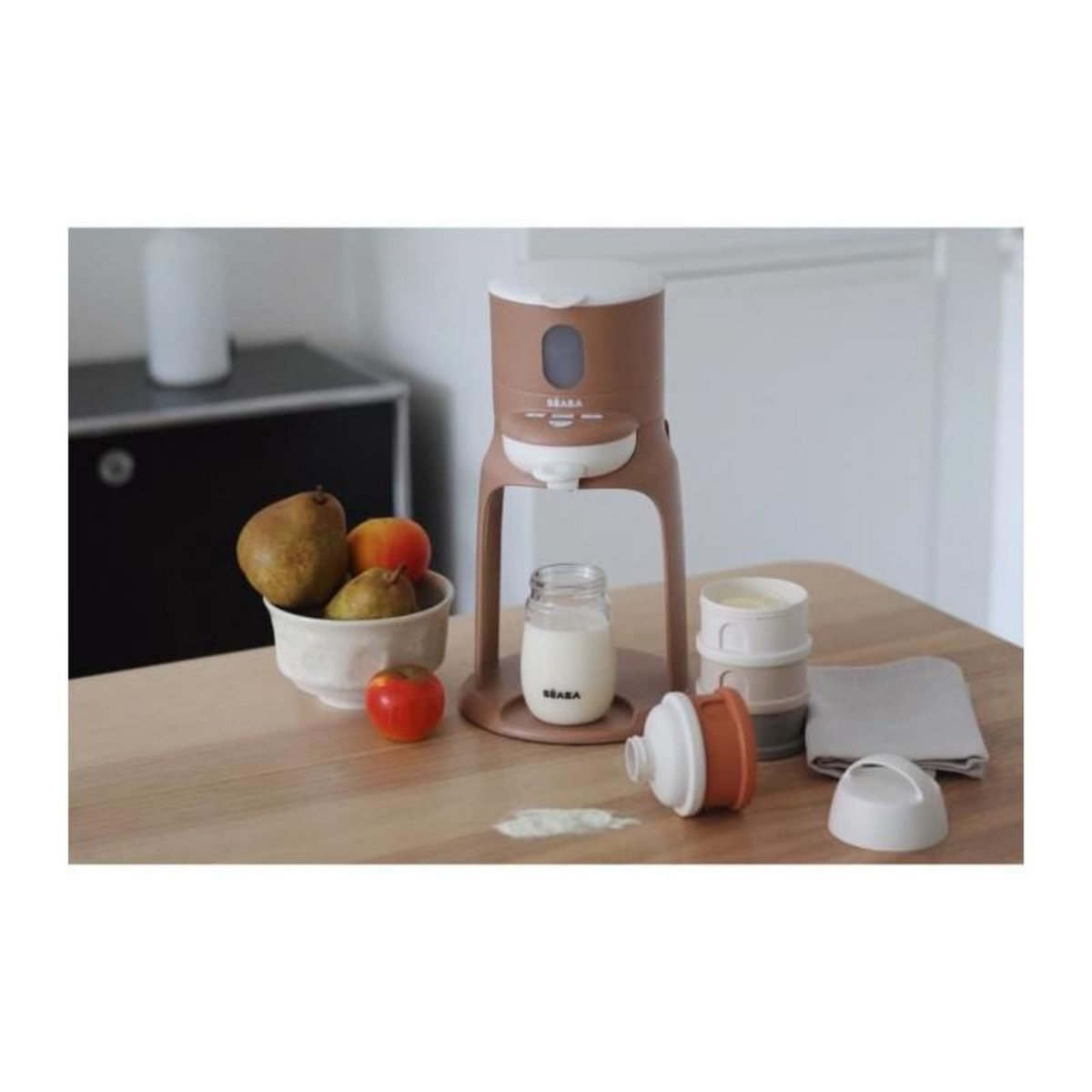 BEABA BEABA EXCLUSIVITE, Bib expresso, Préparateur-chauffe biberon/petits pots, Pralin