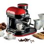 Voir la diapositive 3 : ARIETE Machine à expresso broyeur Ariete 1318 rouge