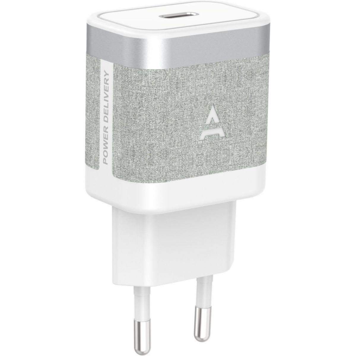 ADEQWAT Chargeur + câble USB-C 35W + Câble lightning 1M Noir
