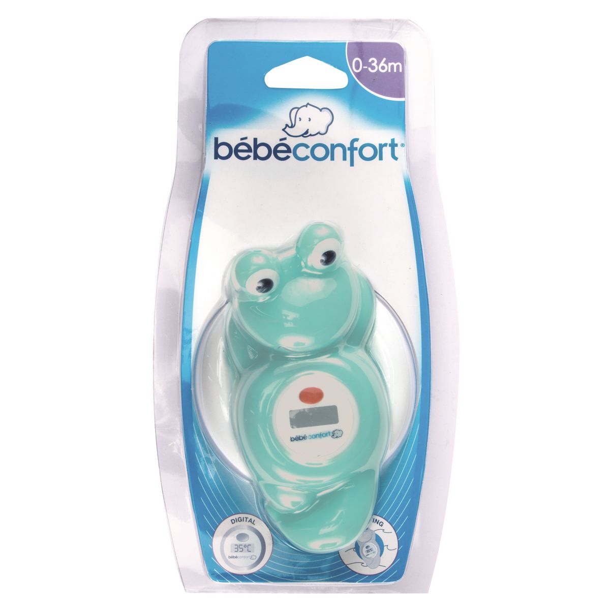 Bebe Confort Thermomètre de bain électronique Grenouille