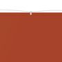 Voir la diapositive 3 : VIDAXL Auvent vertical Terre cuite 100x1000 cm Tissu oxford