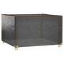 Voir la diapositive 2 : VIDAXL Housses de salon de jardin 2 pcs 8 œillets 125x125x75 cm carre