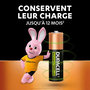 Voir la diapositive 5 : Duracell Pile rechargeable AA/LR06 PLUS POWER 1300 mAh, x4