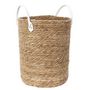 Voir la diapositive 3 : Paris Prix Lot de 3 Paniers Déco  Tressé  45cm Naturel & Blanc