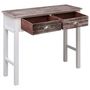 Voir la diapositive 3 : VIDAXL Table console Marron 90 x 30 x 77 cm Bois