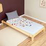 Voir la diapositive 4 : IDIMEX Lot de 2 lits superposables 90x200 cm RINO en pin