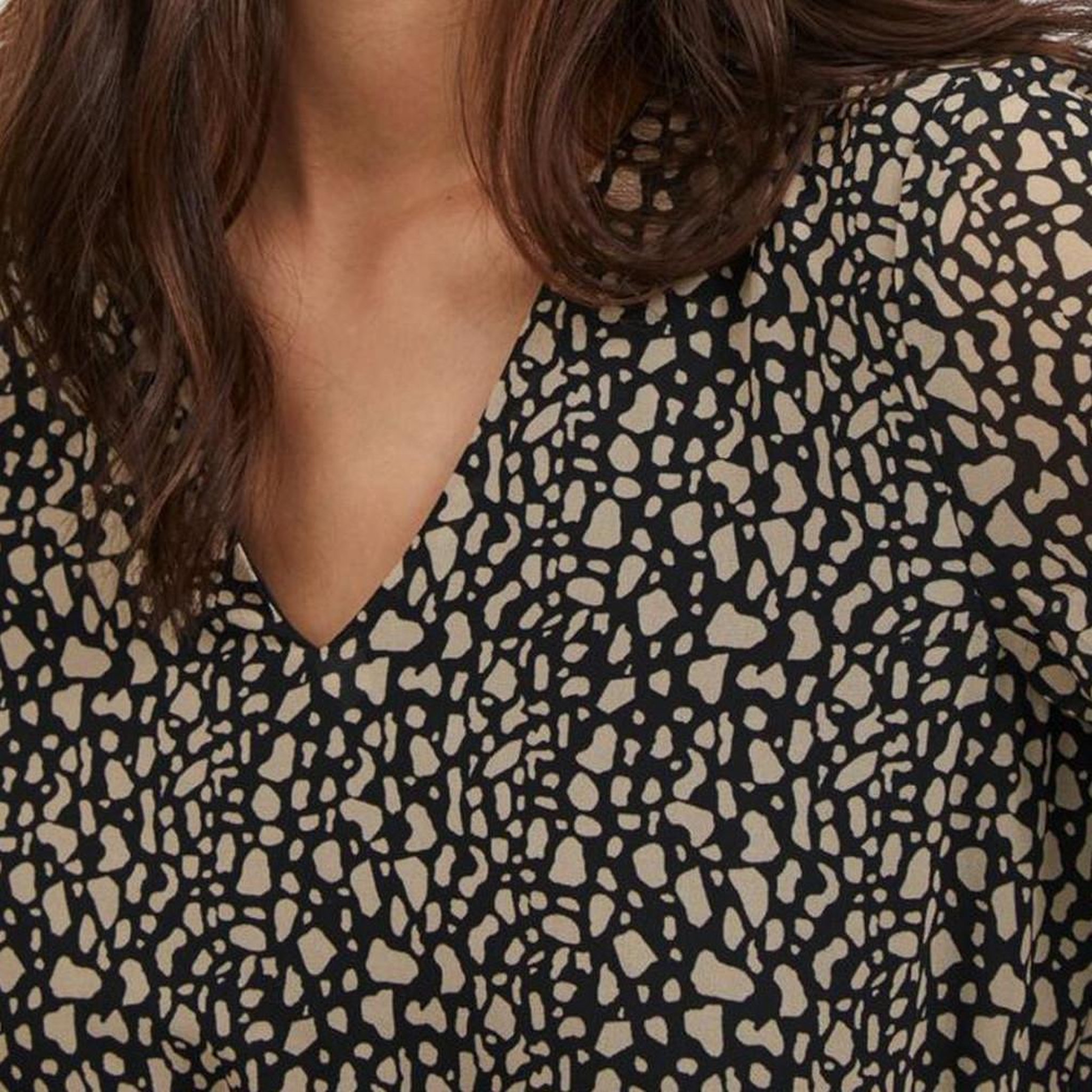 Voir la diapositive 4 : Vila Robe Imprimée e Femme Vila Viadeline