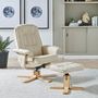Voir la diapositive 2 : Fauteuil Relax CHARLY Beige