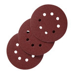 CENTRALE BRICO Lot de 10 disques abrasifs, 125 mm, grains Assortiment