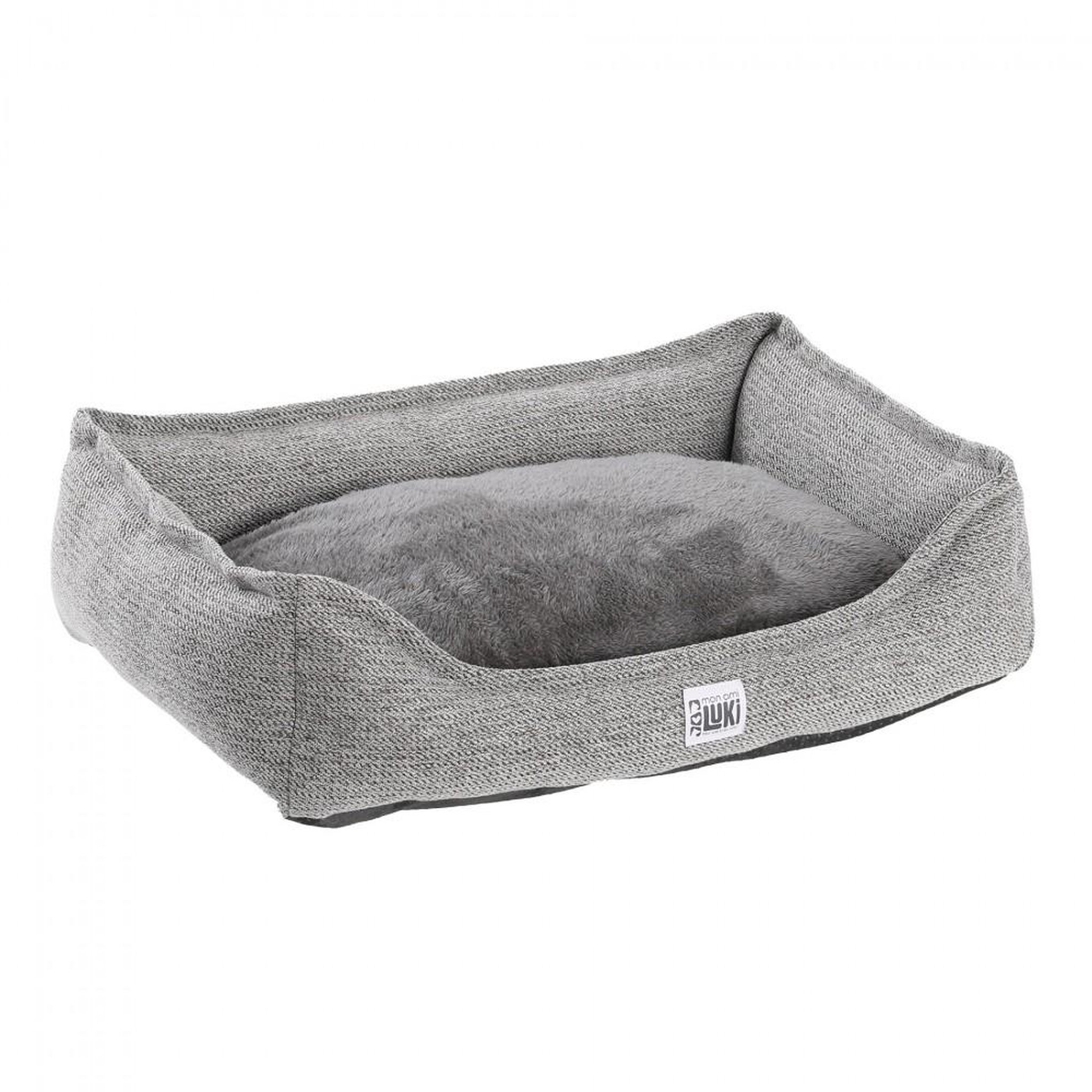 Voir la diapositive 4 : MON AMI LUKI Panier rectangle - anti-derapant pour chien