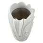 Voir la diapositive 2 : Paris Prix Vase Déco en Résine  Gardy  48cm Blanc