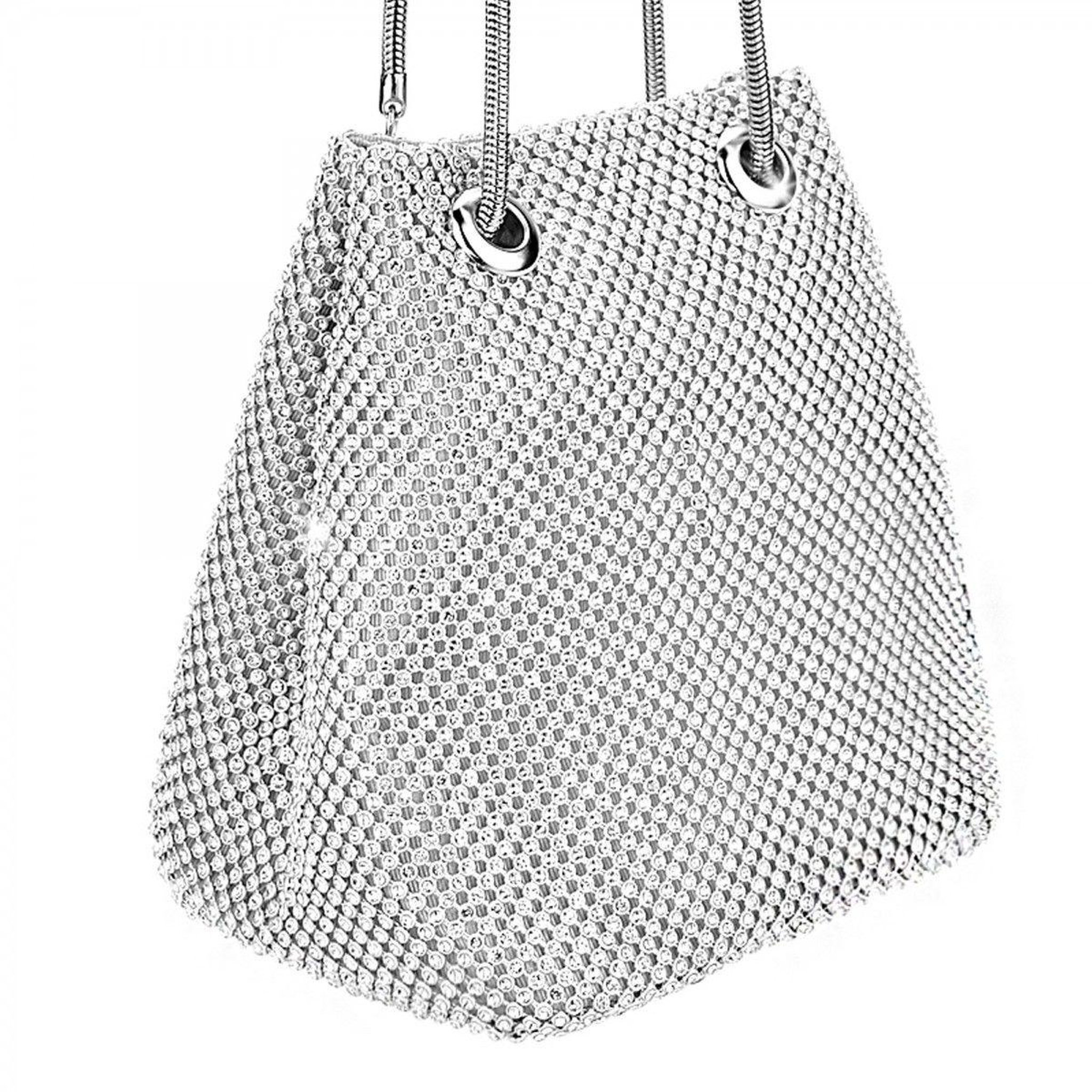 Voir la diapositive 2 : SC CRYSTAL Sac décoré de strass scintillant