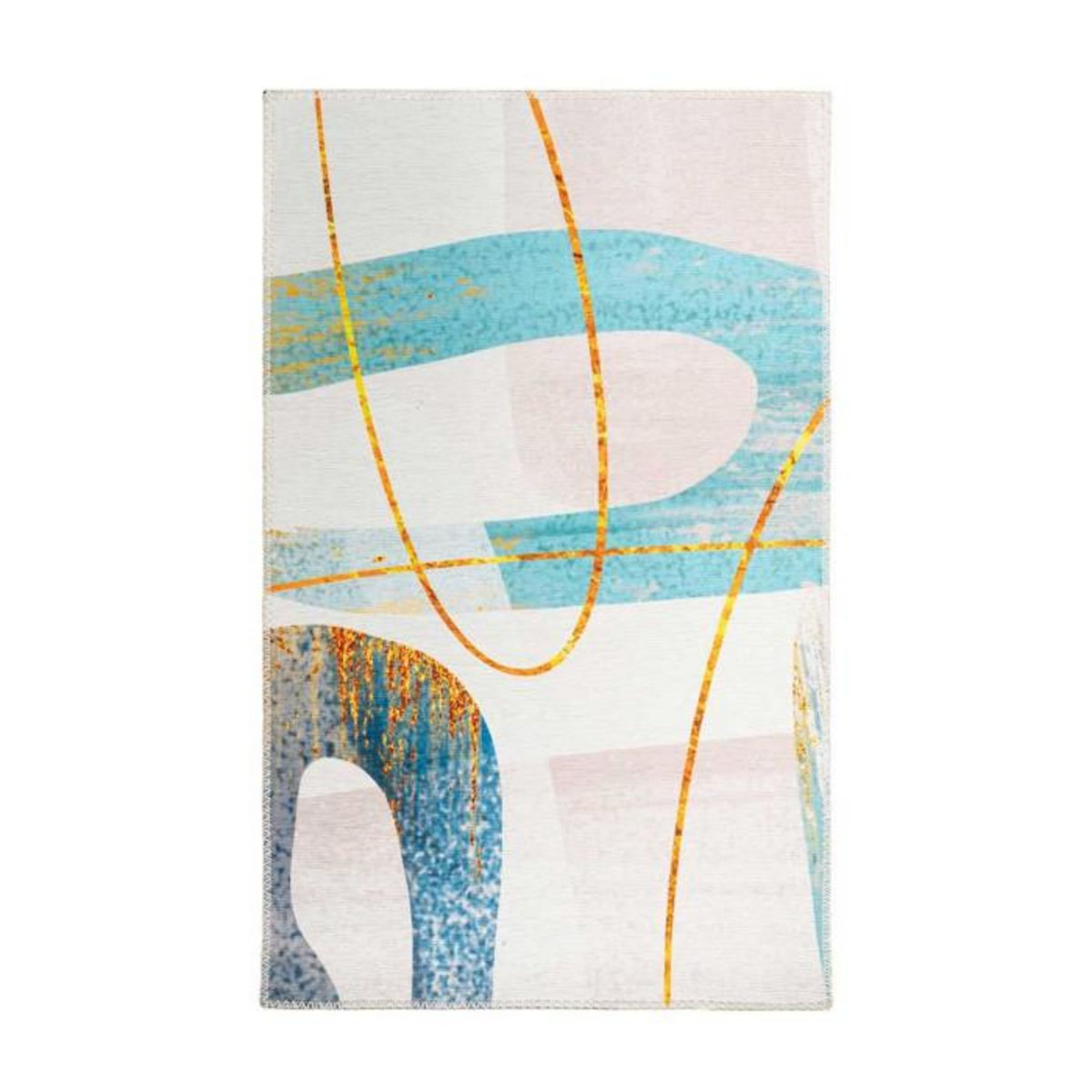 Paris Prix Tapis Tissé à Poils Plats  Picassa IV  Multicolore