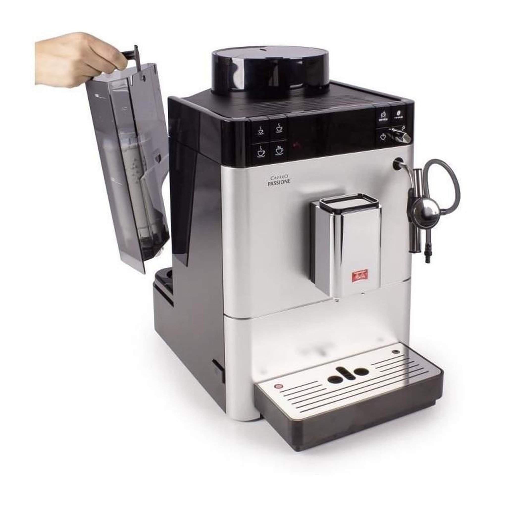 Voir la diapositive 6 : Melitta Melitta Passionne Noir F530-102  Machine a Cafe et Boissons Chaudes Automatique